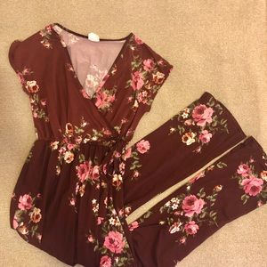 Floral Jumpsuit